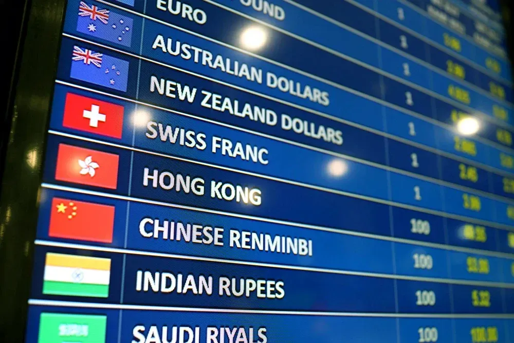Major Currencies in Forex illustration