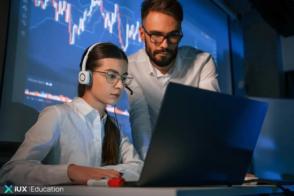 Stock Trading Techniques with Moving Averages illustration