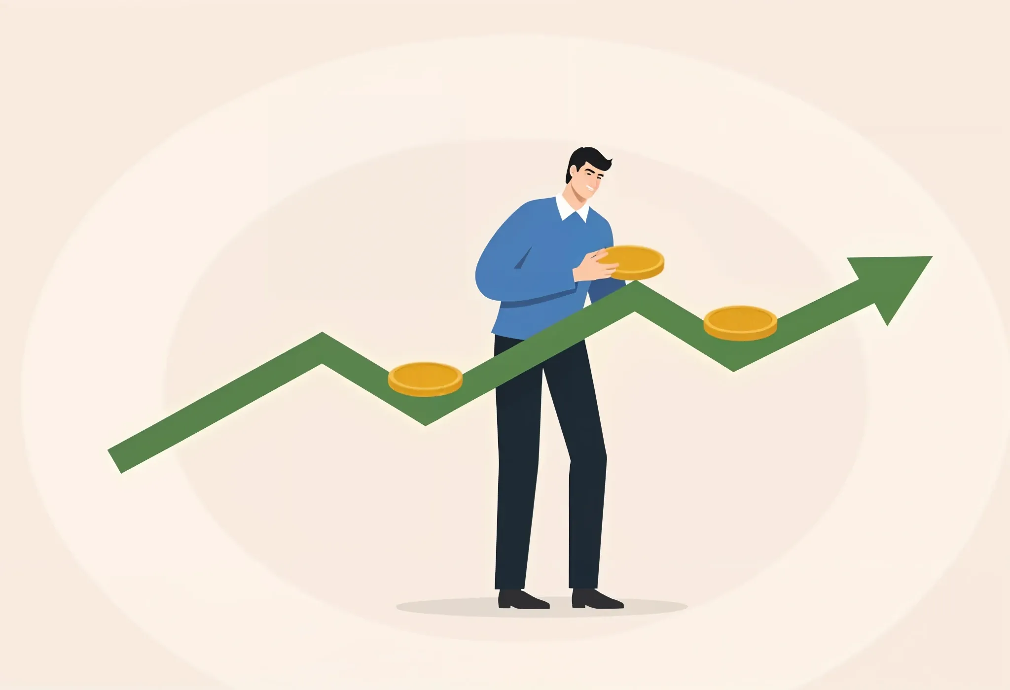 Hướng Dẫn Đầu Tư DCA Cho Người Mới: Cách Bắt Đầu An Toàn Và Hiệu Quả illustration