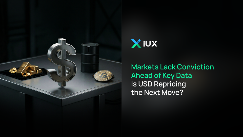 Markets Lack Conviction Ahead of Key Data —  Is USD Repricing the Next Move?