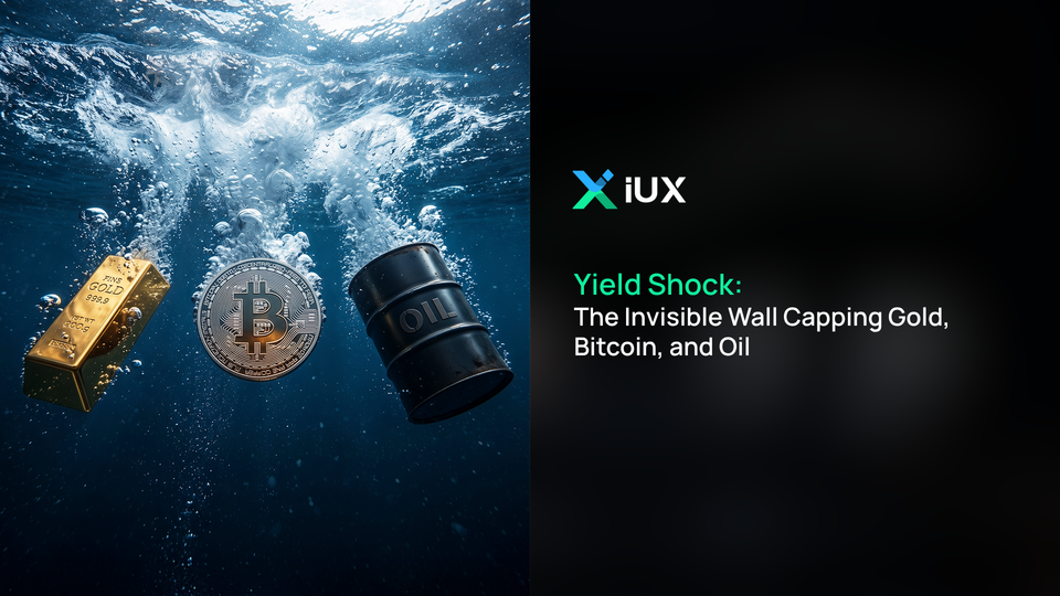 Yield Shock: The Invisible Wall Capping Gold, Bitcoin, and Oil