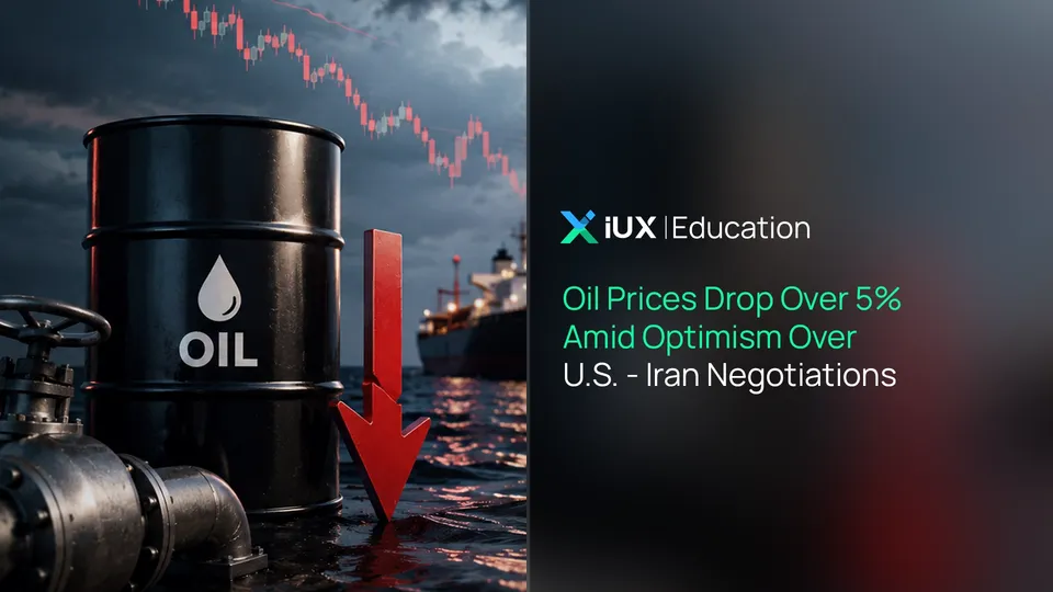 Oil Prices Plunge More Than 5% Amid Optimism Over U.S. - Iran Negotiations